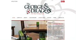 Desktop Screenshot of georgeanddragonchipstead.com